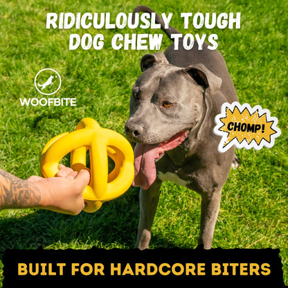 Huge K9 Giant Halo Ball – Oversized Indestructible Dog Ball for XL & Large Breed Power Chewers
