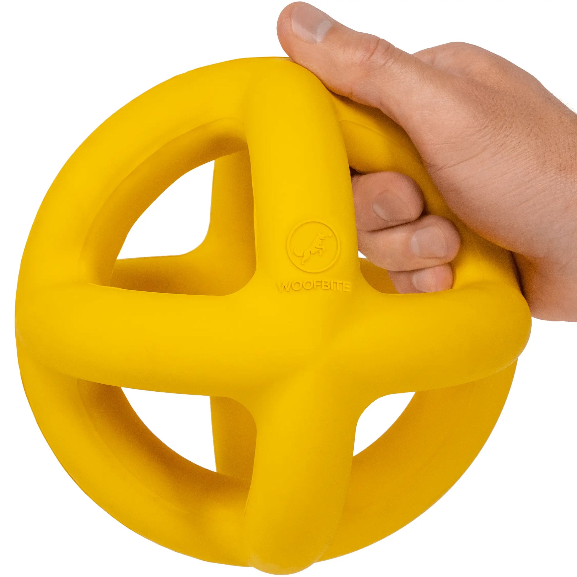 Huge K9 Giant Halo Ball – Oversized Indestructible Dog Ball for XL & Large Breed Power Chewers