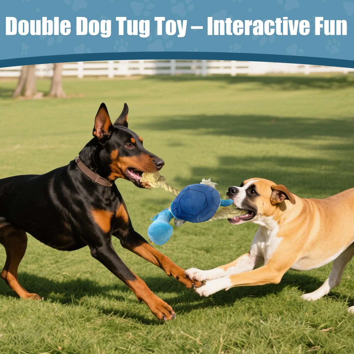 Cute Interactive Dog Toy - Turtle Squeaky Plush Tug Toy with Rope Limbs, Boredom Relief for Dogs, Cute Interactive Toys