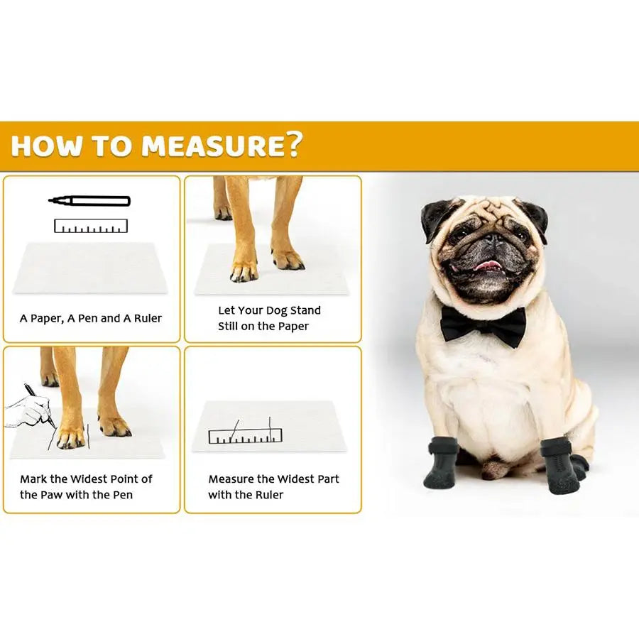 Adjustable Breathable Dog Shoes, 4 Counts/Set Waterproof Non-Slip Dog Socks, Pet Outdoor Sports Shoes for Large Medium Dogs
