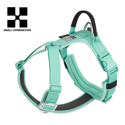 Pet Harness No Pull Reflective Dog Harness for Small Medium Large Dog Vest Adjustable Breathable Padded Outdoor Travel Dog Accessories Great for Walking & Training